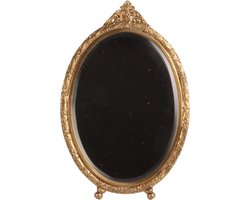 Baroque - Spiegel - Spiegel koper 22 cm - 22x15x9 - Brass