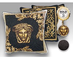 Baroque/Versace-stijl gobelin kussens – set van 3