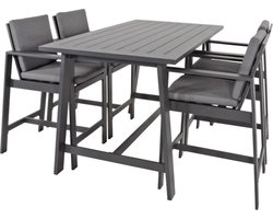 Barset Malibu | Charcoal | Aluminium | Lesli Living