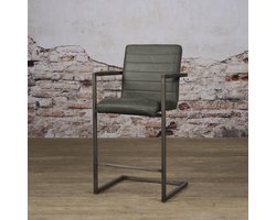Barstoel Rocca Antraciet | Stof