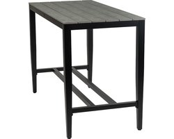 Bartafel Cyprus 150x75cm | Grey | Polywood & Aluminium