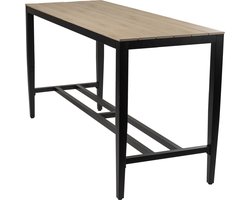 Bartafel Cyprus 200x75 cm | Wood | Polywood & Aluminium