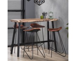 Bartafel Gene - Boomstam smal - 125 x 46cm