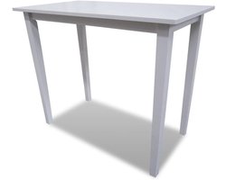 Bartafel - Hout - Hoge tafel - Buiten genieten - Stijlvol ontwerp - Niet gespecificeerd - Wit