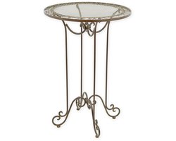 Bartafel - Inklapbare tafel - Metaal - 106 cm hoog