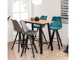 Bartafel Jaquana 117 x 58cm - zwart