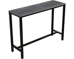 Bartafel Milano 6 personen Donkergrijs - Marmer, 120cn en Keuken en woonkamer - Voor Binnen, Eetkamer, Woonkamer en Kantoor