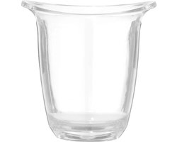 BarUp Wijnkoeler 3 Liter - Transparant - Kunststof Champagnekoeler - 220x185x(H)226mm