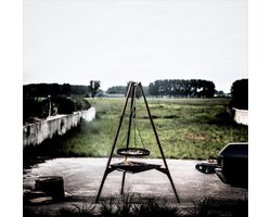 Basale Vuurdrager incl. RVS grill rooster