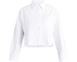 BASE LEVEL CURVY Bella Tops - White - maat 1(48)