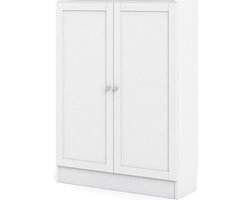 Base wandkast 2 deuren wit.
