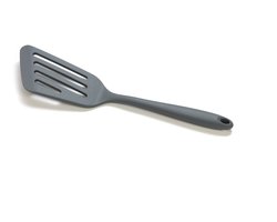 Basic Culinair Bakspatel scheef met gleuf - Siliconen - 32cm