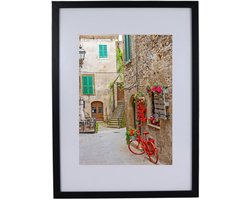 BASIC M044 Serie - Fotolijst - Zwart - 30x40 cm - MDF