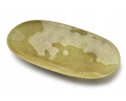 BASIC NATURE Ovale Serveerplank 31,5x18cm Keramiek