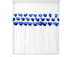 Basic Rolgordijn - Translucent Gordijn - Privacy Creëren - Met Kettingsysteem - 150 x 175 cm - Multicolor