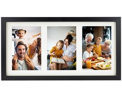 Basic Serie - Collagelijst - 18x35 cm - Zwart - MDF Profiel 15/15 mm