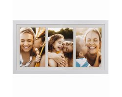 BASIC Serie - Multifotorama 18x35 cm - Wit - MDF - Passe-partout