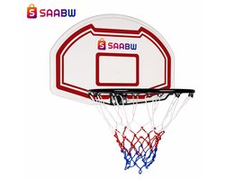 Basketbalring met Bord voor Deur – Hangende Basketball Set voor Kinderen en Volwassenen – Indoor & Outdoor Basketbal Hoop met Net – basketbalbord – hangende basketbal hoop – basketbal training set – basketbal oefening – basketbalspel – 52515