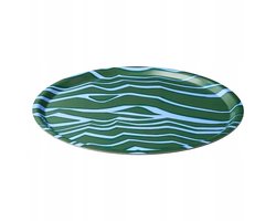BASTUA Marimekko Dienblad - Blauw/Groen, 43 cm