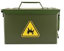 Battery Safe Box Munitiekist - GREEN - EXPLOSIVE