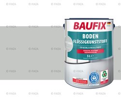 BAUFIX Vloercoating – Lichtgrijs – Mat 5L – Watergedragen Betonverf voor Binnen & Buiten – Slijtvaste Vloerverf voor Bijkeuken, Kelder en Balkon