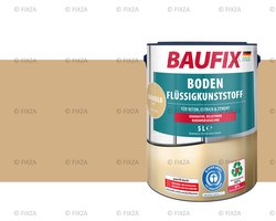 BAUFIX Vloercoating – Zandkleur – Mat 5L – Watergedragen Betonverf voor Binnen & Buiten – Slijtvaste Vloerverf voor Bijkeuken, Kelder en Balkon