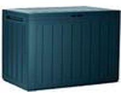 Baul de Jardin 190 liter Prospeplast Lookx plastic in antraciet 78 x 43,3 x 55 cm