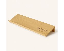 Bavary Bamboo Rek - Kruidenrek - 33 x 11.5 x 4 cm - Hout - Modern - Set van 4 stuks