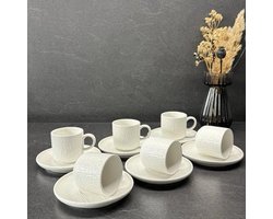 Bavary Middle Ages Turkse Koffie - Espresso - Lungo - Kopjes - 12-delig