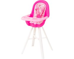 Bayer Design - Kinderstoel voor poppen in roze met eenhoornmotief