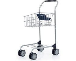 Bayer Design - Winkelwagen voor kinderen - Zilver/Blauw