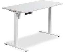 Bayt Zit Sta Bureau - Elektrisch Bureau - In Hoogte Verstelbaar Bureau - 120 x 60 cm - Wit