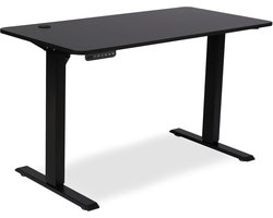 Bayt Zit Sta Bureau - Elektrisch Bureau - In Hoogte Verstelbaar Bureau - 120 x 60 cm - Zwart