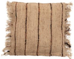 Bazar Bizar - De Oh My Gee Kussenhoes - Beige Zwart - 40x40