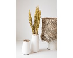 Bazar Bizar Vaas Wit Naturel S Sneaky