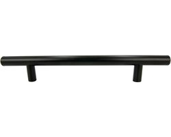 B&B Reling – Meubelgreep – RVS – Mat Zwart – 128 mm