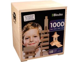 Bblocks in Houten Kist 1000-delig