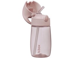 b.box Drinkfles Jnr | Lekvrije Drinkfles met Makkelijke Grip | Drinkfles voor Peuters met Cool, Modern Design | Waterfles met Rietje van Silicone, Freeflow | 380ml