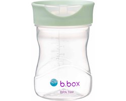 b.box Oefenbeker voor Peuters: Opening met Vrije Doorstroom, Ideale Overgang van Drinkbeker naar Beker voor Grote Kinderen. BPA-vrij, Vaatwasserbestendig | Vanaf 12+ maanden | 240 ml