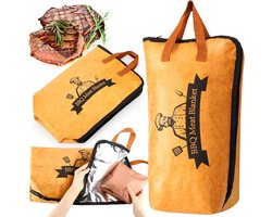 BBQ-accessoires – Geïsoleerde BBQ-tas – Grote Vleeszak om Vlees te Rusten na het Grillen – Warmte Isolerende Barbecue Tas voor Transport – 53 x 37 x 16 cm – 1 Stuks