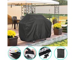 BBQ Beschermhoes - Barbecue Hoes - Bescherming - Cover - Waterdicht - 145x61x117 CM - Zwart - S