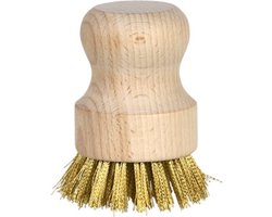 BBQ Borstel - Esschert Design Tuinhaarden - Staal - Zwart