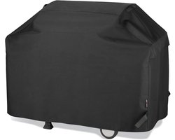 BBQ Cover Heavy Duty Waterproof Grill Cover Fadefast and UV Resistant Outdoor Cover Compatible for Weber Char Broil Outback Barbecues Black (165 x 61 x 112 cm)