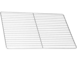 BBQ Grill Rooster - Roestvrij Stalen Mesh voor Camping en Picknick (30x45cm)