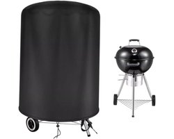 BBQ Hoes - Grillhoes Waterkoker - Barbecue Beschermen - Waterdicht Oxford Stof - 70 x 70 cm - Zwart