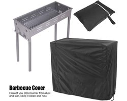 BBQ-hoes voor buiten - Robuuste, uv-bestendige, stof- en waterdichte hoes - BBQ-grillhoes - Waterdichte hoes van Oxford-stof [80 x 66 x 100 cm]
