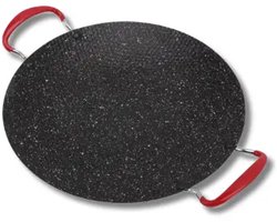 BBQ-pan Sac Kavurma Tava 38 cm Turkse bolle pan voor sac kavurma en barbecue