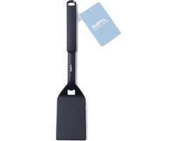 BBQ spatel zwart - Barbecue spatel - zomer - cadeau tip