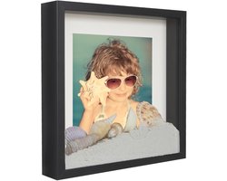 BD Art 3D Shadow Box Serie - Fotolijst - 23x23cm - Zwart - FSC-Gecertificeerd