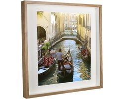 BD Art - Fotolijst 3D Box - Hout - 50x50 cm - Diep
